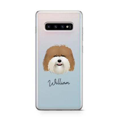 Coton De Tulear Personalised Samsung Galaxy S10 Case