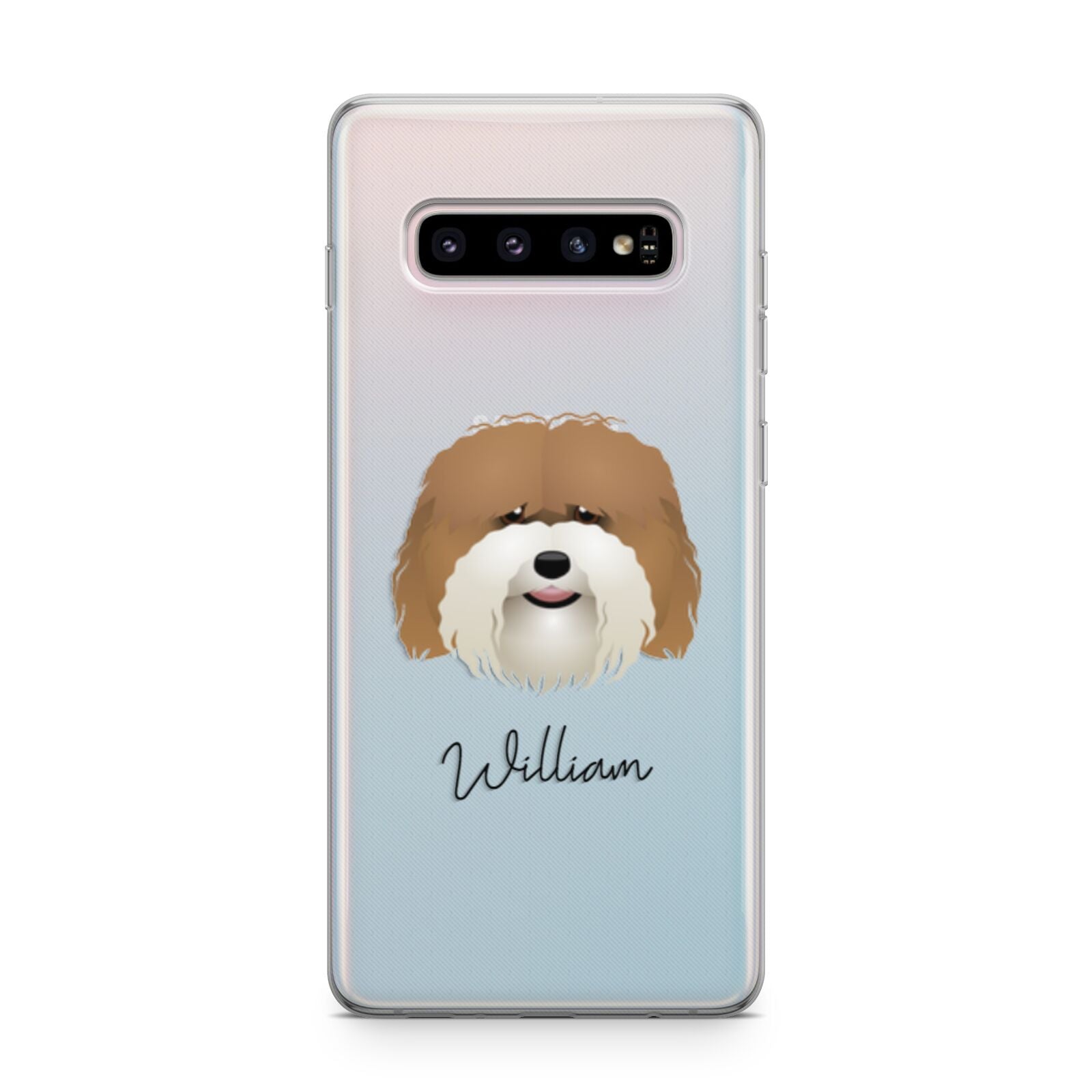Coton De Tulear Personalised Samsung Galaxy S10 Plus Case