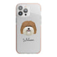 Coton De Tulear Personalised iPhone 13 Pro Max TPU Impact Case with Pink Edges