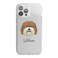 Coton De Tulear Personalised iPhone 13 Pro Max TPU Impact Case with White Edges