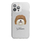 Coton De Tulear Personalised iPhone 13 Pro Max TPU Impact Case with White Edges