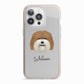 Coton De Tulear Personalised iPhone 13 Pro TPU Impact Case with Pink Edges