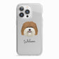 Coton De Tulear Personalised iPhone 13 Pro TPU Impact Case with White Edges
