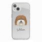 Coton De Tulear Personalised iPhone 13 TPU Impact Case with White Edges