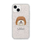 Coton De Tulear Personalised iPhone 14 Glitter Tough Case Starlight