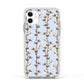 Cotton Branch Apple iPhone 11 in White with White Impact Case
