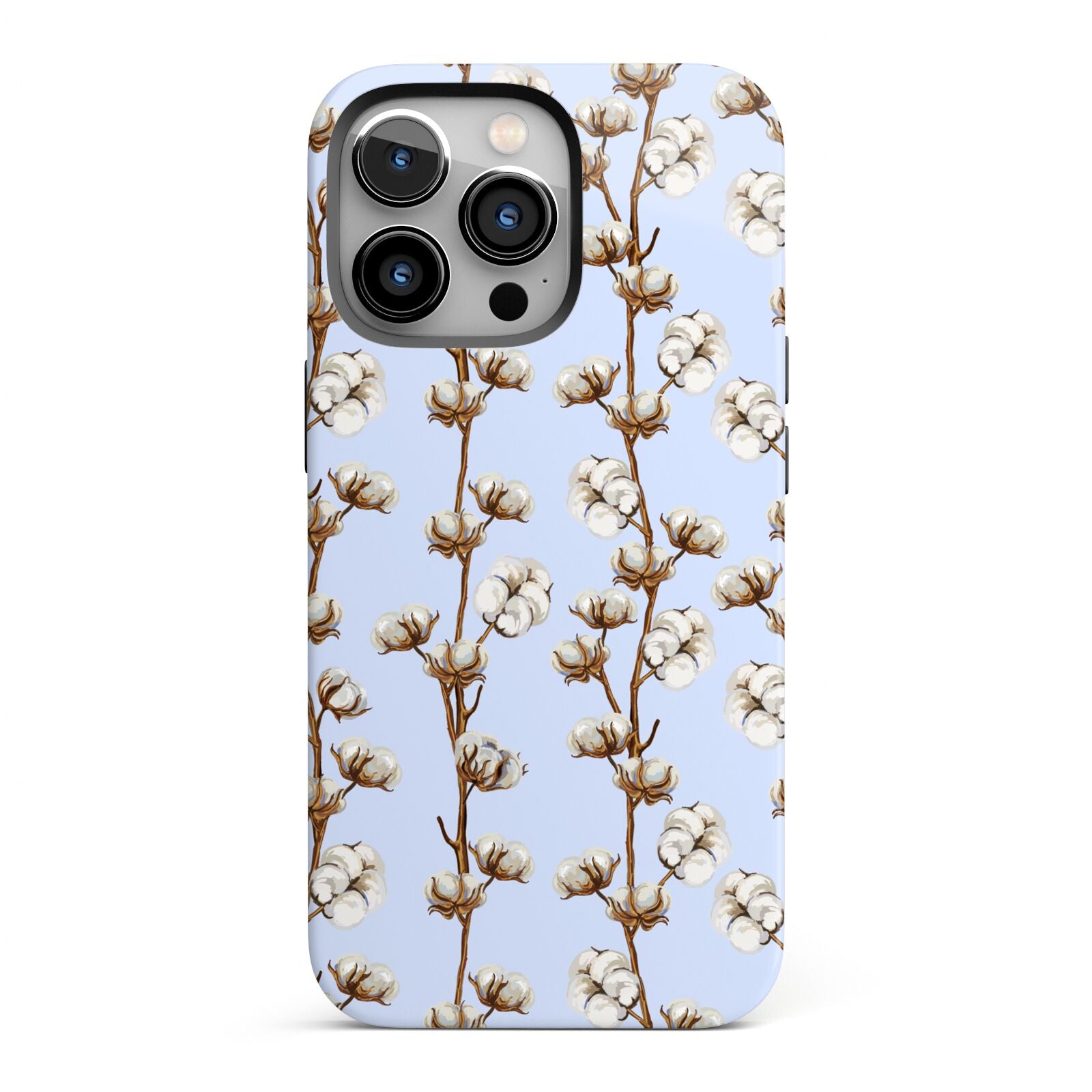 Cotton Branch iPhone 13 Pro Full Wrap 3D Tough Case