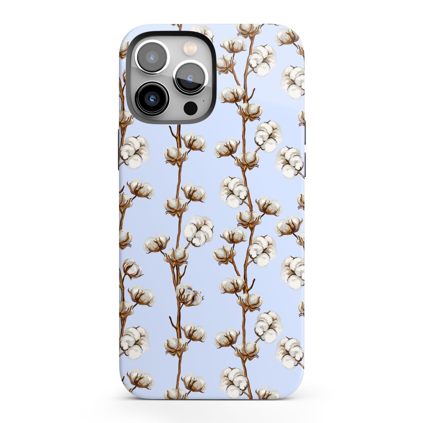 Cotton Branch iPhone 13 Pro Max Full Wrap 3D Tough Case