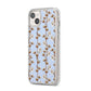 Cotton Branch iPhone 14 Plus Clear Tough Case Starlight Angled Image