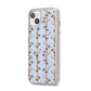 Cotton Branch iPhone 14 Plus Glitter Tough Case Starlight Angled Image