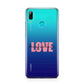 Couples Personalised Love Huawei P Smart 2019 Case