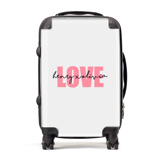Couples Personalised Love Suitcase