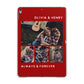Couples Photo Collage Personalised Apple iPad Grey Case