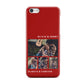 Couples Photo Collage Personalised Apple iPhone 5c Case