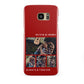 Couples Photo Collage Personalised Samsung Galaxy S7 Edge Case