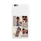 Couples Valentine Photo Collage Personalised Apple iPhone 6 Plus 3D Tough Case
