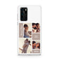 Couples Valentine Photo Collage Personalised Huawei P40 Phone Case