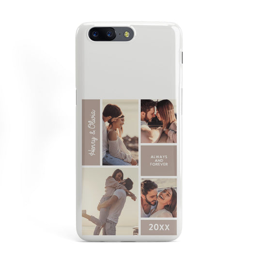 Couples Valentine Photo Collage Personalised OnePlus Case