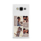 Couples Valentine Photo Collage Personalised Samsung Galaxy A5 Case