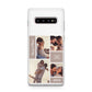 Couples Valentine Photo Collage Personalised Samsung Galaxy S10 Plus Case