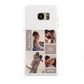 Couples Valentine Photo Collage Personalised Samsung Galaxy S7 Edge Case