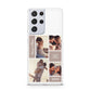 Couples Valentine Photo Collage Personalised Samsung S21 Ultra Case
