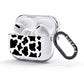 Cow Print AirPods Glitter Case 3rd Gen Side Image