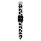 Cow Print Apple Watch Strap with Gold Hardware