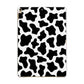 Cow Print Apple iPad Gold Case
