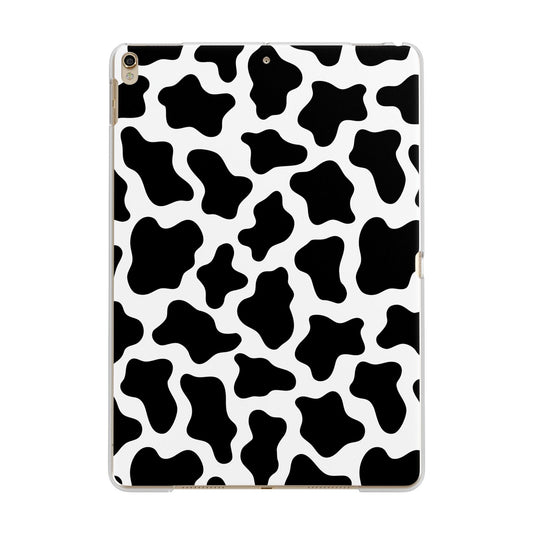 Cow Print Apple iPad Gold Case