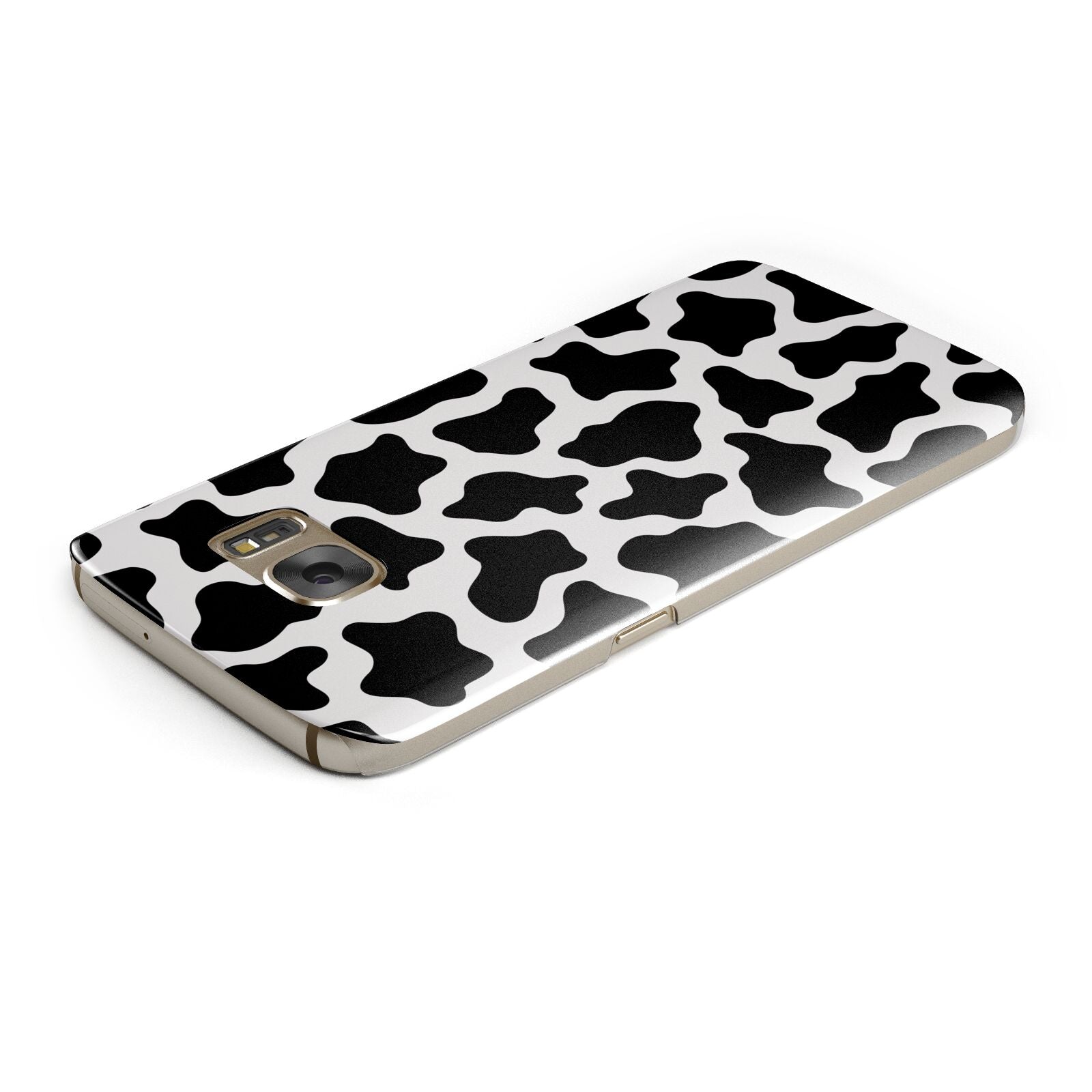 Cow Print Samsung Galaxy Case Top Cutout