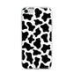 Cow Print iPhone 7 Bumper Case on Silver iPhone