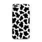 Cow Print iPhone 7 Plus Bumper Case on Silver iPhone
