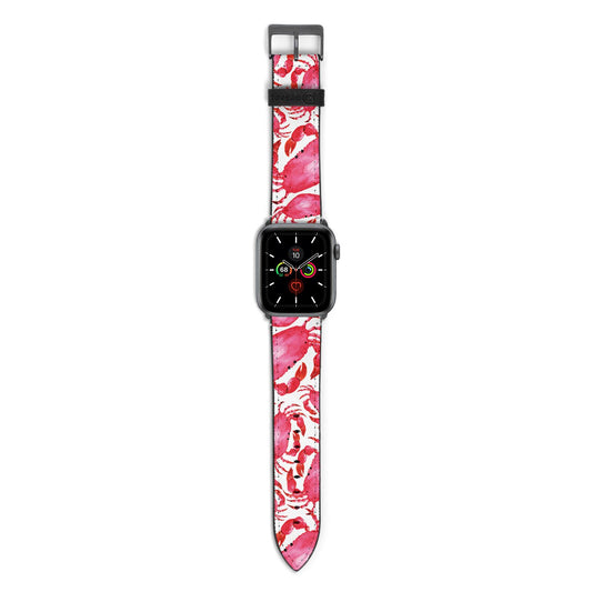 Crab Apple Watch Strap with Space Grey Hardware