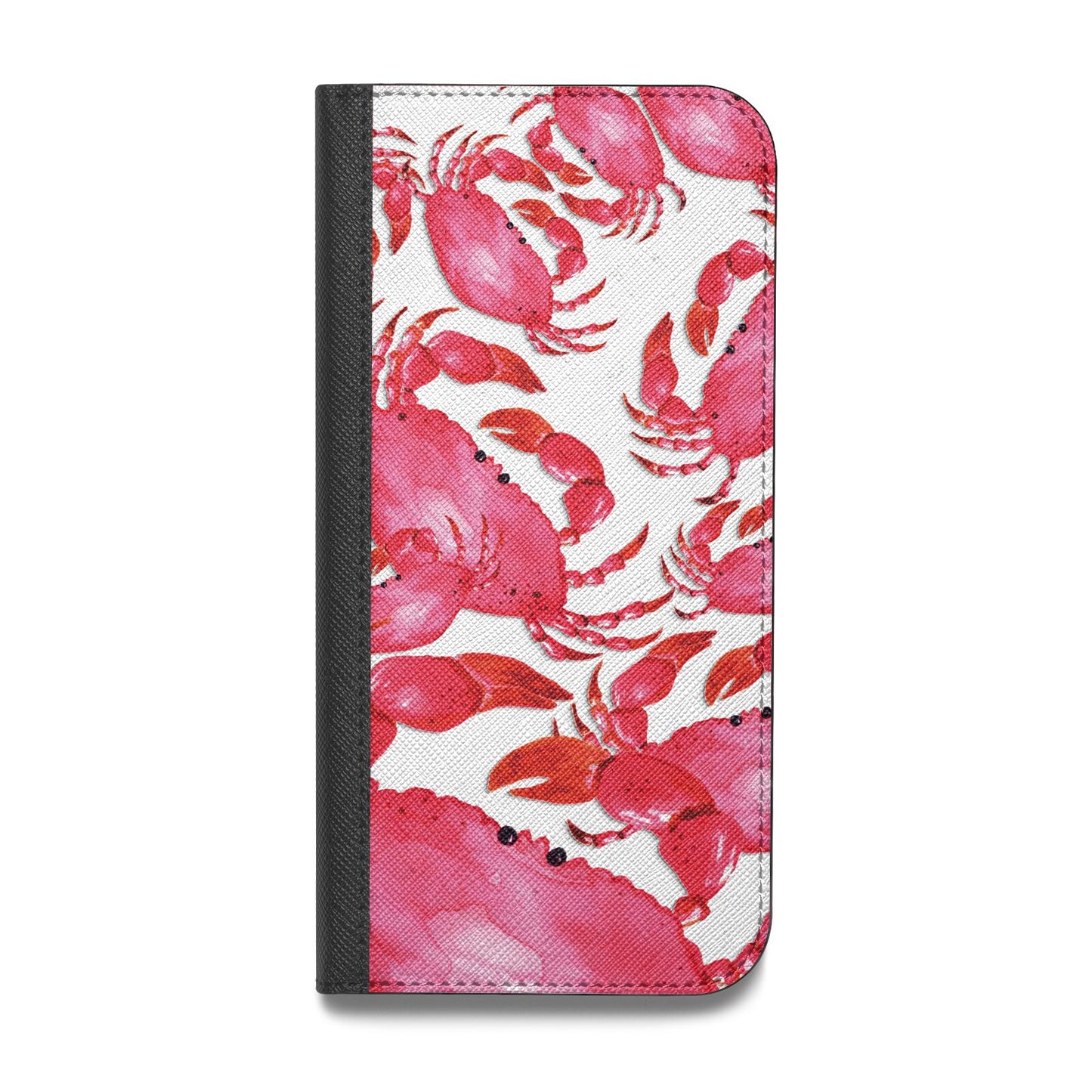 Crab Vegan Leather Flip Samsung Case