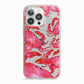 Crab iPhone 13 Pro TPU Impact Case with Pink Edges