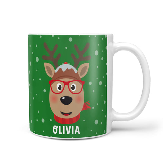 Create Your Own Reindeer Personalised 10oz Mug