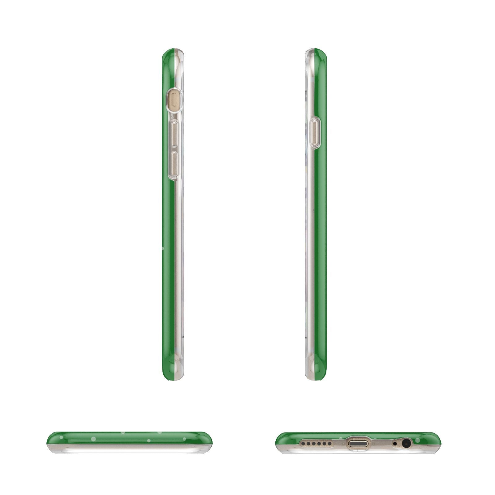 Create Your Own Reindeer Personalised Apple iPhone 6 3D Wrap Tough Case Alternative Image Angles