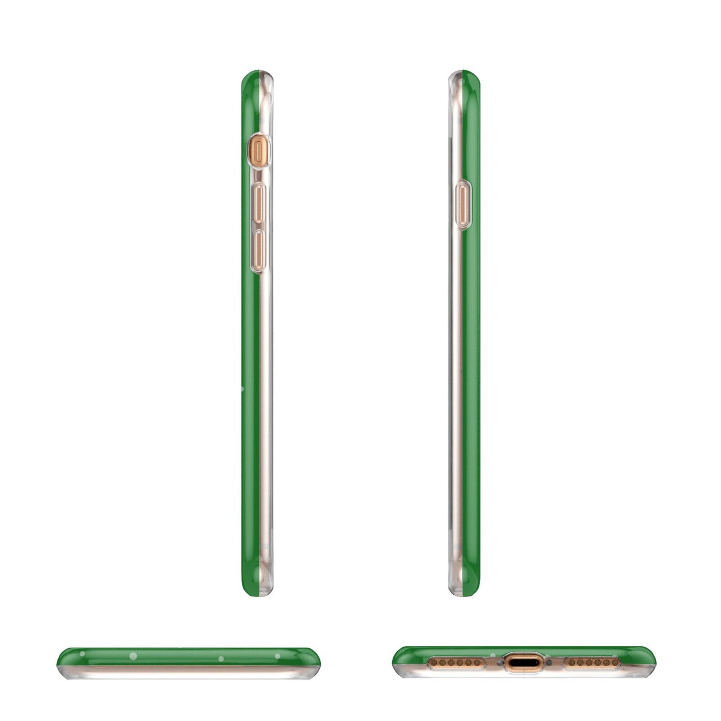 Create Your Own Reindeer Personalised Apple iPhone 7 8 3D Wrap Tough Case Alternative Image Angles