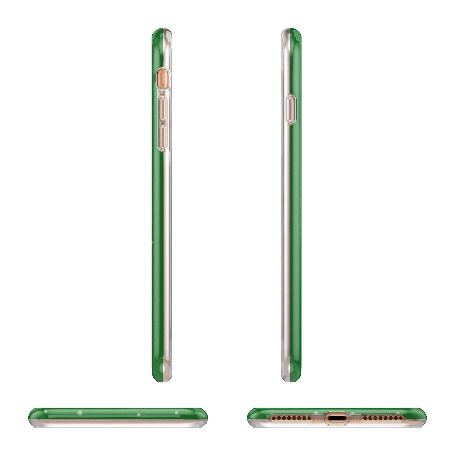 Create Your Own Reindeer Personalised Apple iPhone 7 8 Plus 3D Wrap Tough Case Alternative Image Angles