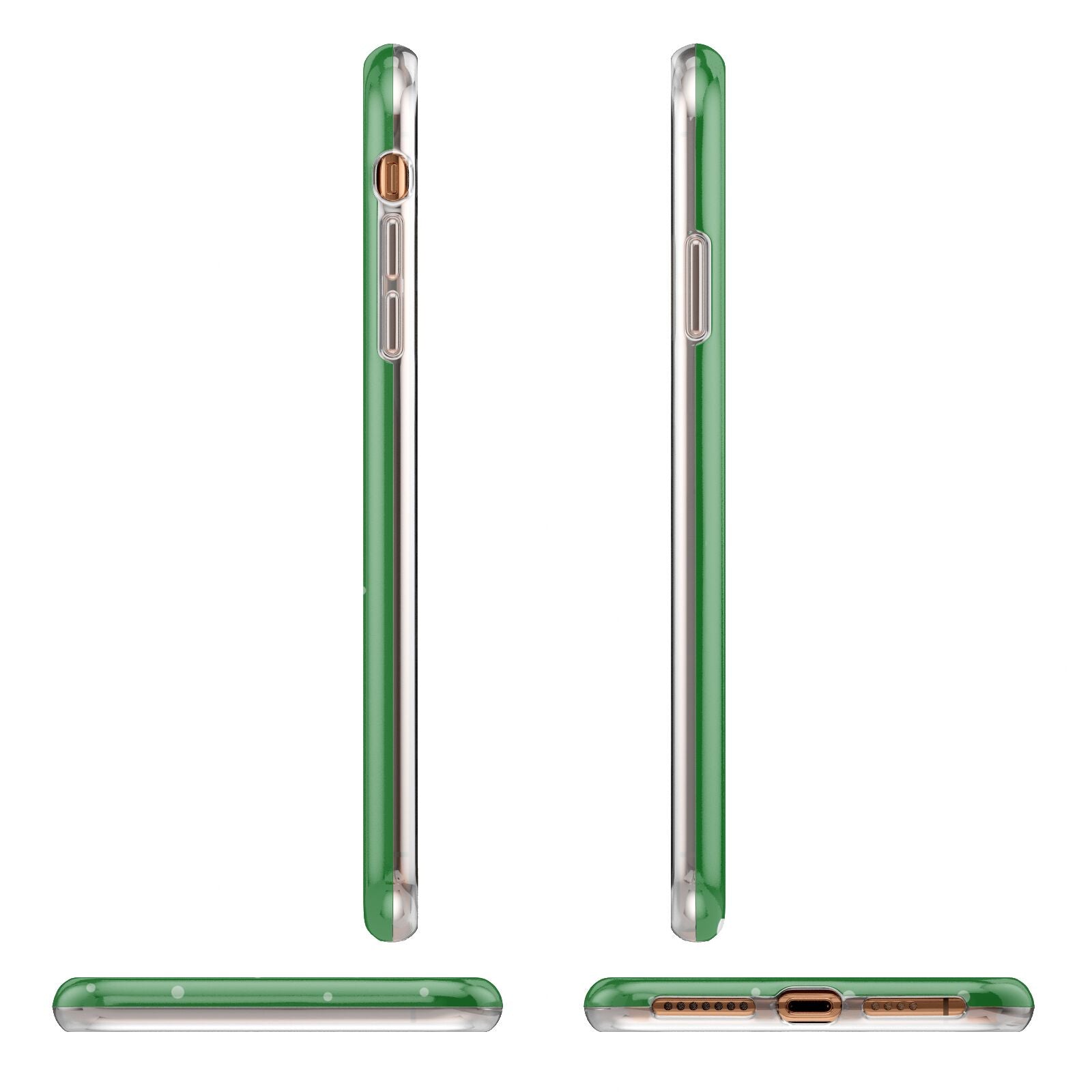 Create Your Own Reindeer Personalised Apple iPhone XS Max 3D Wrap Tough Case Alternative Image Angles