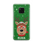 Create Your Own Reindeer Personalised Huawei Mate 20 Pro Phone Case