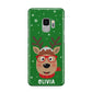 Create Your Own Reindeer Personalised Samsung Galaxy S9 Case