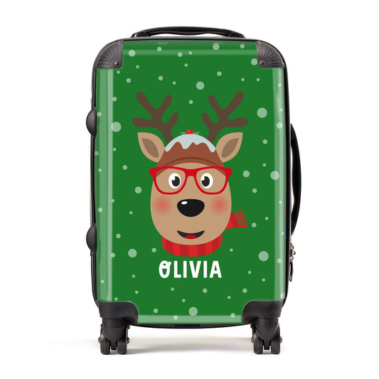 Create Your Own Reindeer Personalised Suitcase