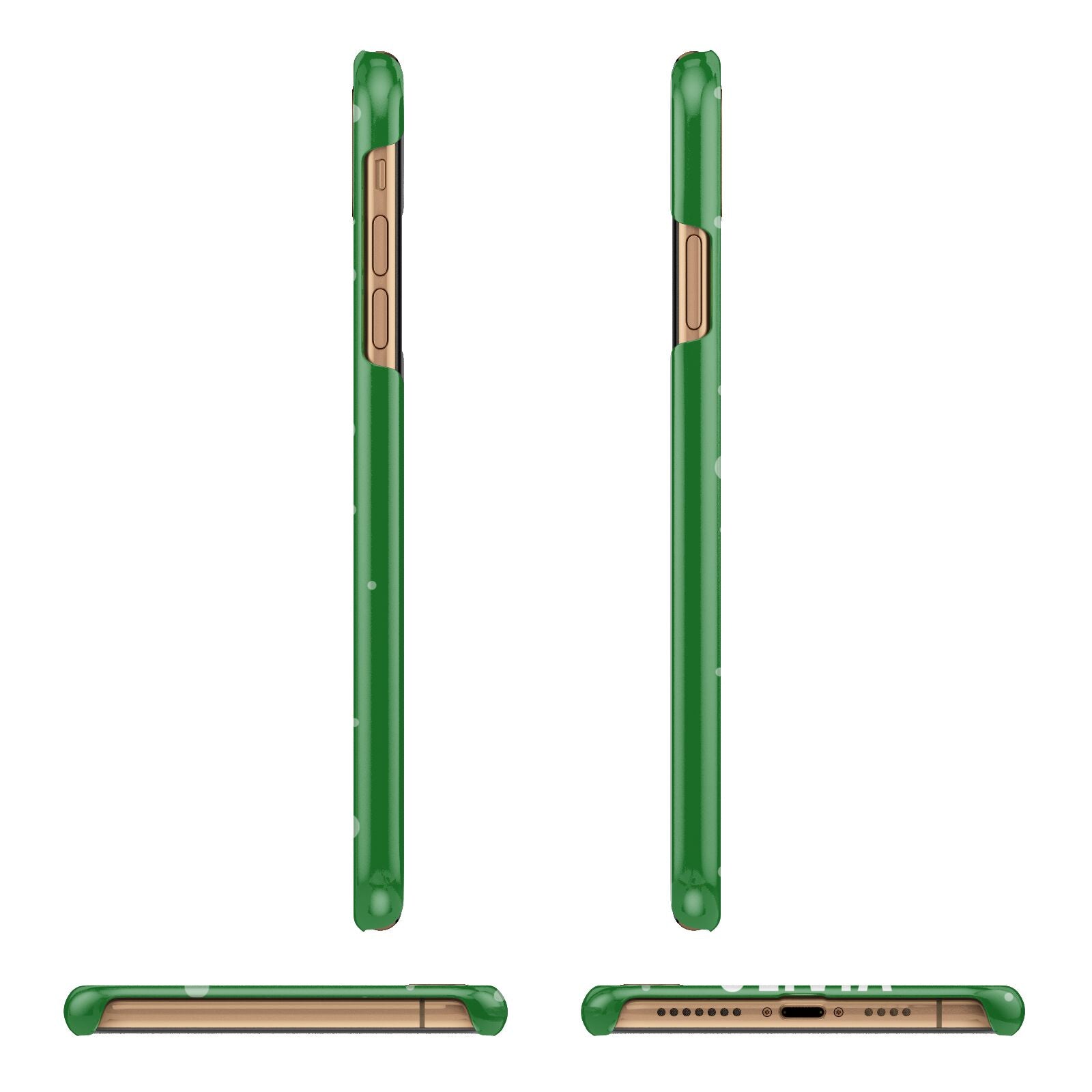 Create Your Own Reindeer Personalised iPhone 11 Pro Max 3D Snap Case Angle Images