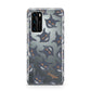 Creepy Cat Halloween Personalised Huawei P40 Phone Case
