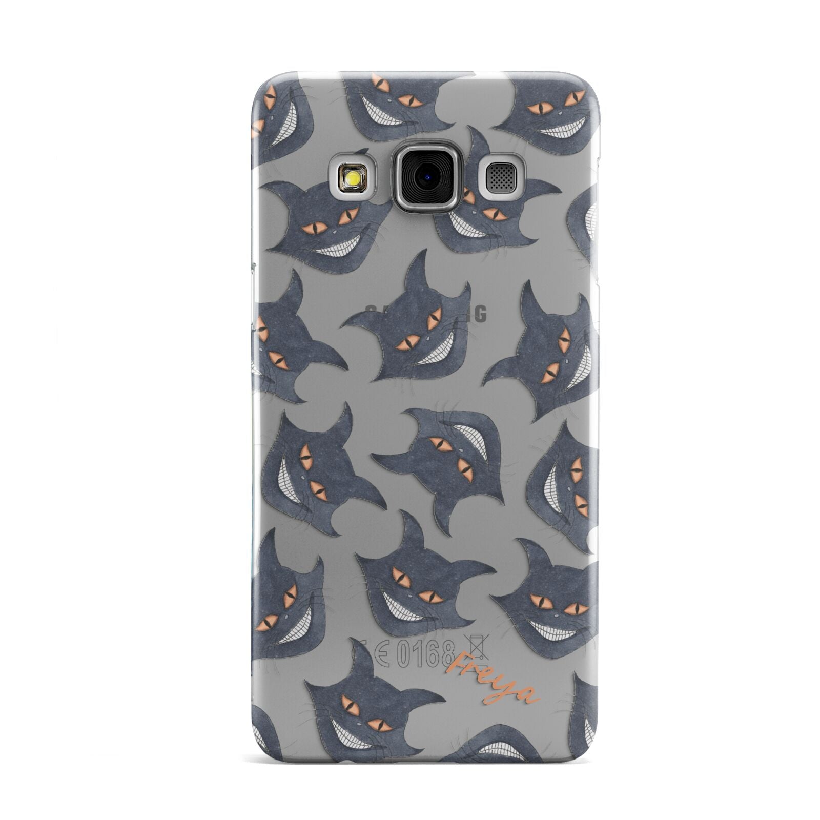 Creepy Cat Halloween Personalised Samsung Galaxy A3 Case