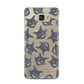 Creepy Cat Halloween Personalised Samsung Galaxy A5 2016 Case on gold phone