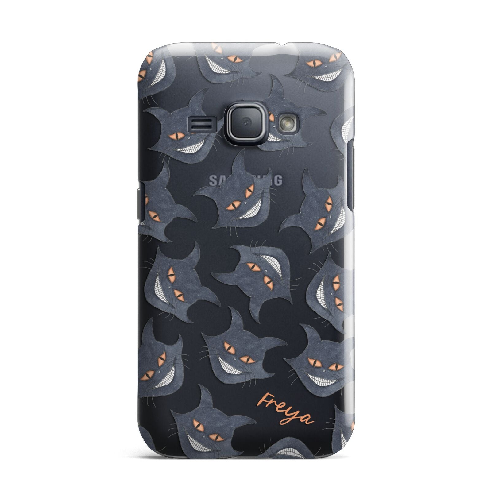 Creepy Cat Halloween Personalised Samsung Galaxy J1 2016 Case
