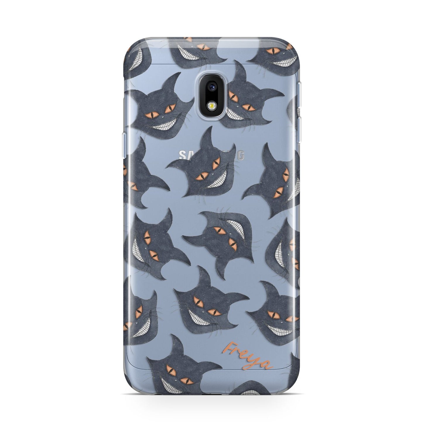 Creepy Cat Halloween Personalised Samsung Galaxy J3 2017 Case